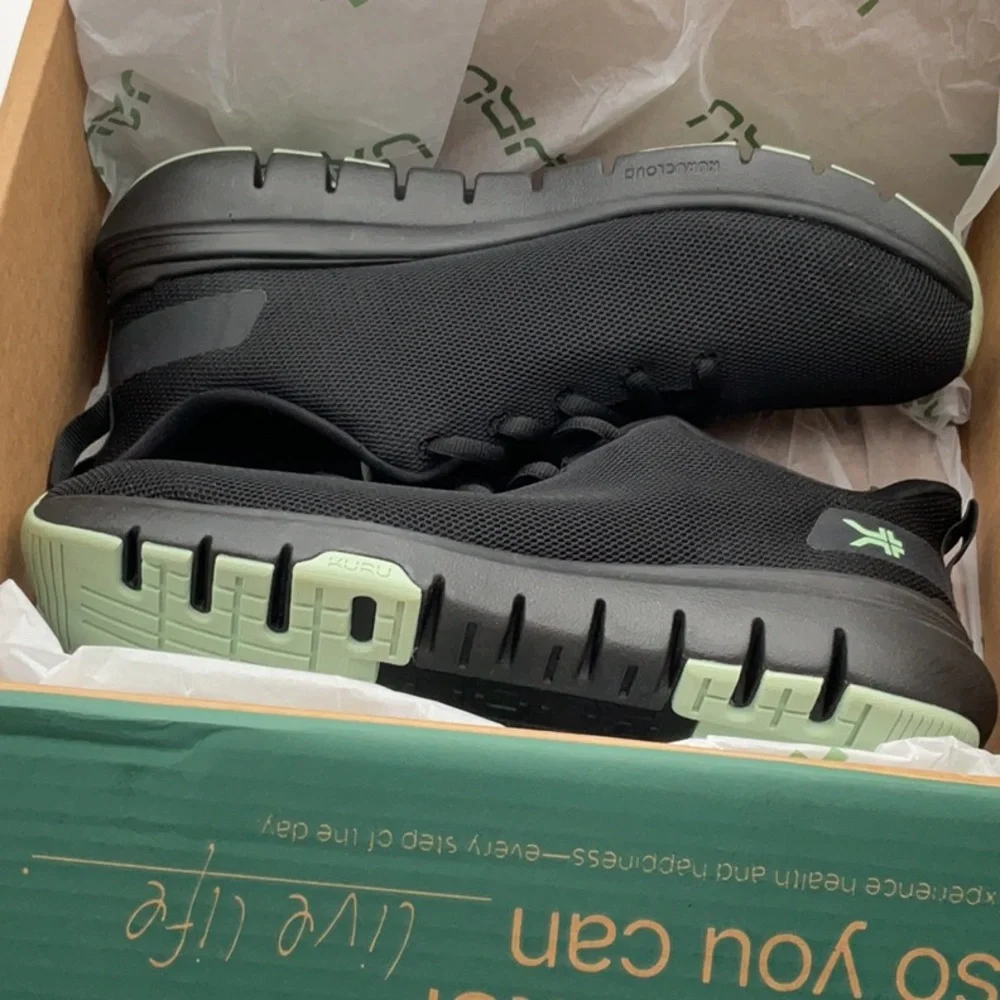KURU‎ FLEX Via Black Athletic Shoes size 11M